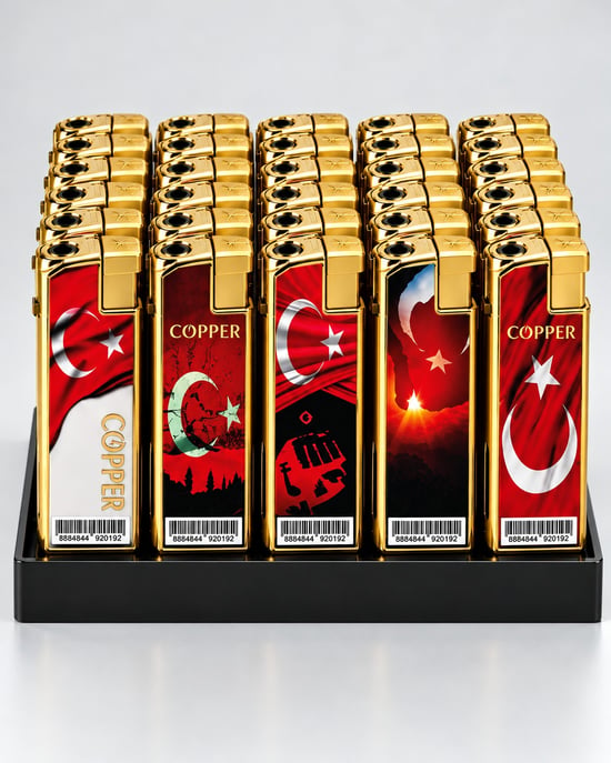 Cooper Cım 636 Rüzgarlı Jet Çakmak 25 Adet