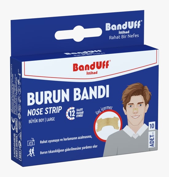 Banduff Burun Bandı Büyük 10 Lu