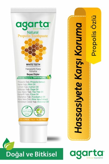 Doğal Propolisli Florürsüz Diş Macunu 100 Ml