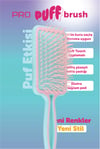 Proco Beauty Pro Puf Açma Tarama Saç Fırçası - Geniş Yüzey Soft Touch Hava Yastıklı Puf Saç Fırçası ( Yavruağzı - Sarı, Lila - Vişne, Mint Yeşili - Bebek Pembesi)