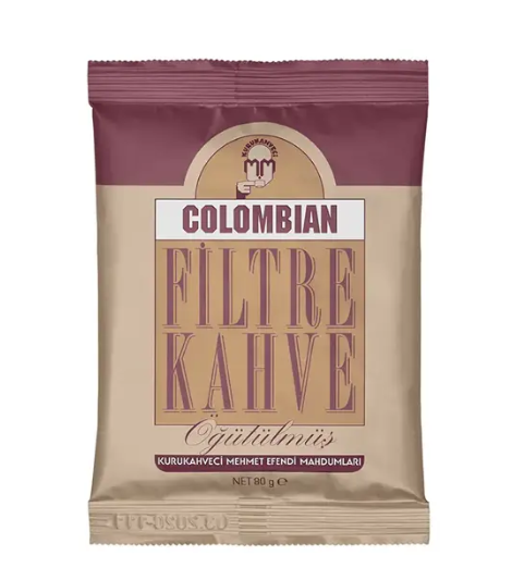 Kurukahveci Mehmet Efendi Öğütülmüş Colombian 80gr