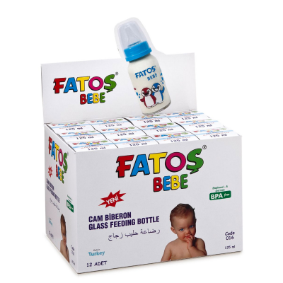 Fatoş Bebe-016 ( Cam & 125ml ) Biberon