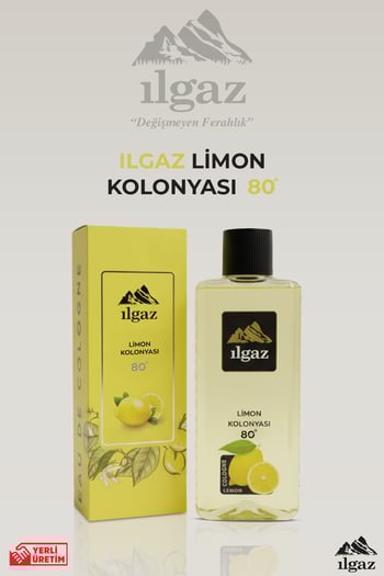 Ilgaz Limon Kolonyası 80 Derece 400 Ml | Elegance Series