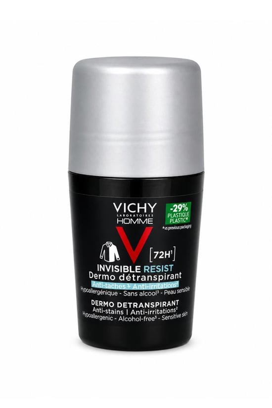 Vichy Homme İnvisible Resist Roll-on 50 Ml