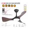 Cata Bern 132cm (52inç) Ledli Tavan Vantilatörü Kumandalı Ct-3002