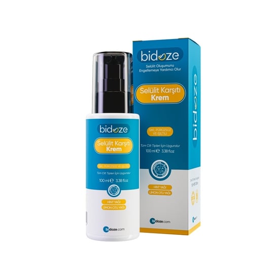 Bidoze Selülit Karşıtı ve Sıkılaştırıcı Vücut Kremi 100 Ml.