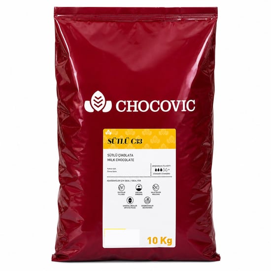 Chocovic Sütlü Para Çikolata 10 Kg