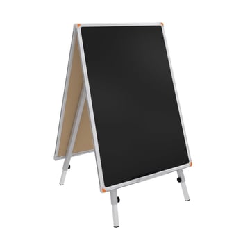 Çift Taraflı Teleskopik 50x70cm Yeşil/siyah