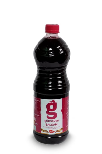 Günseven Şalgam Suyu Acılı 1lt Kulplu
