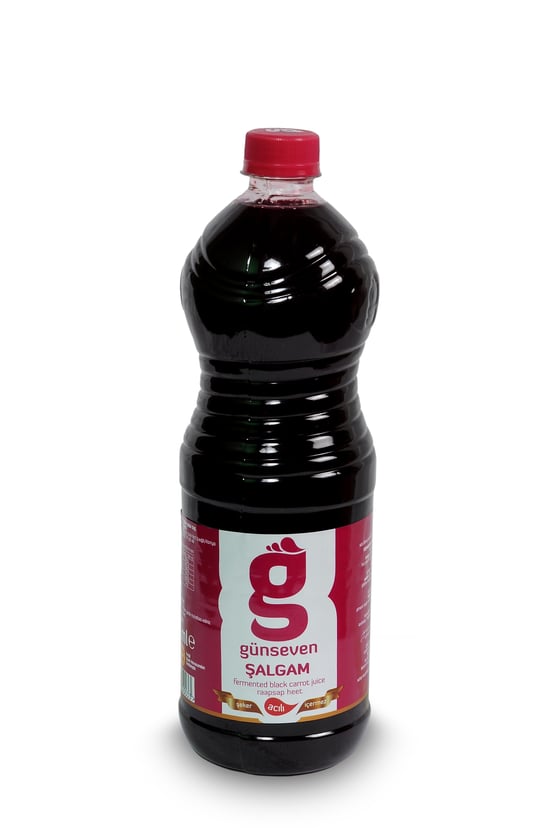 Günseven Şalgam Suyu Acılı 1lt Kulplu
