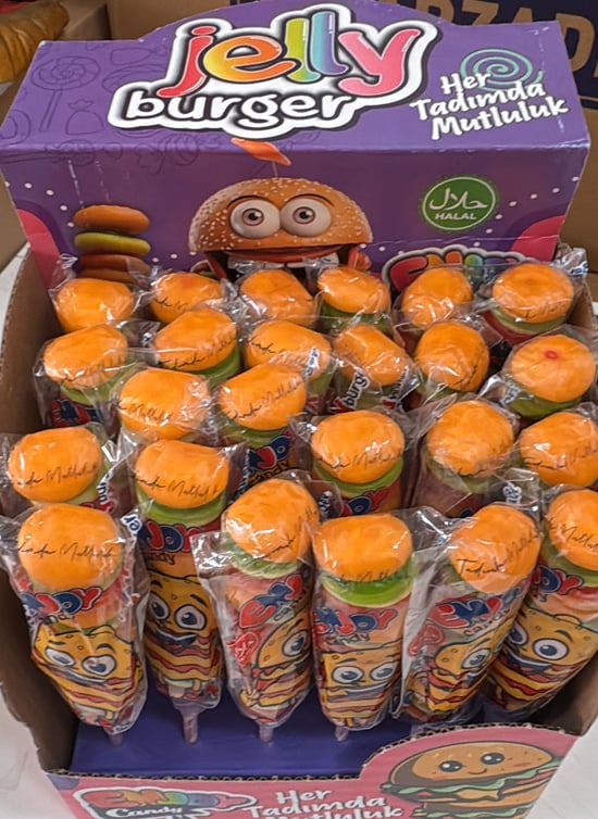 Jelly Burger Yumuşak Şeker