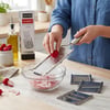 Enfa Enf-1010 Grater ( 3in1 ) Lüx Metal Rende Seti ( Tak--çıkar= Rende & Soyacak & Dilimleme Başlıklı )