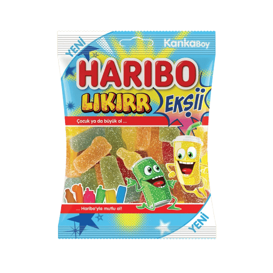 Haribo Yumuşak Şekerleme Ekşii Lıkırr 70 G