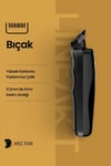 Hector Linear T Saç Sakal Sıfırlama ve Çizim Makinesi 11.200 Rpm Gold-siyah