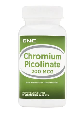 Gnc Chromium Pic 200 Mg 90 Tablet