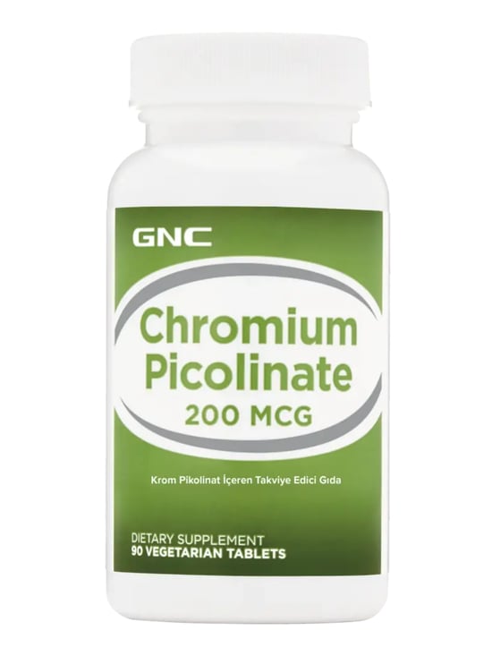 Gnc Chromium Pic 200 Mg 90 Tablet