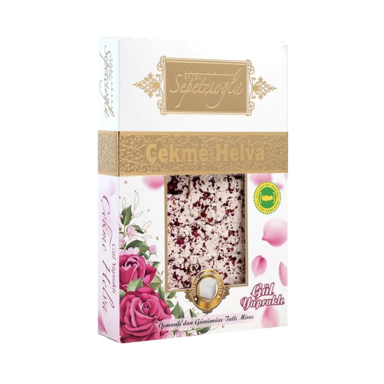 Kastamonu Meşhur Sepetçioğlu Gül Yapraklı Çekme Helva 280g