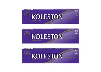 Koleston Tüp Boya 50 Ml - 5.0 Açık Kahve 3 Adet