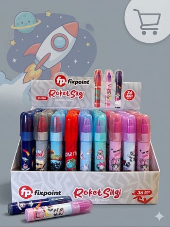 Fixpoint Roket Silgi P-1338 36lı Paket