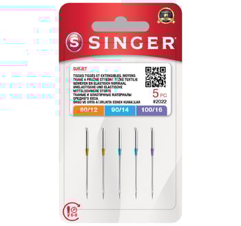 Overlok İğnesi Karışık (2x12, 2x14, 1x16 No.)