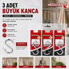 Medalyan Dl-31 ( No-2 & Büyük ) ( 3pcs ) ( S ) Kanca