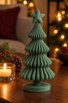 Oluklu Spiral Ağaç — Modern Noel Ağacı