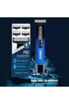 Powertec Tr-650 Tahriş Karşıtı Şarjlı Epilasyon Öncesi Hassas Vücut Tıraş Makinesi Çift Bıçak