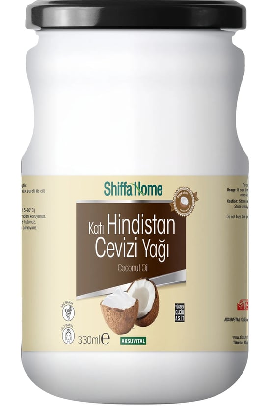 Shiffa Home Katı Hindistan Cevizi Yağı 330 Ml (soğuk Sıkım)