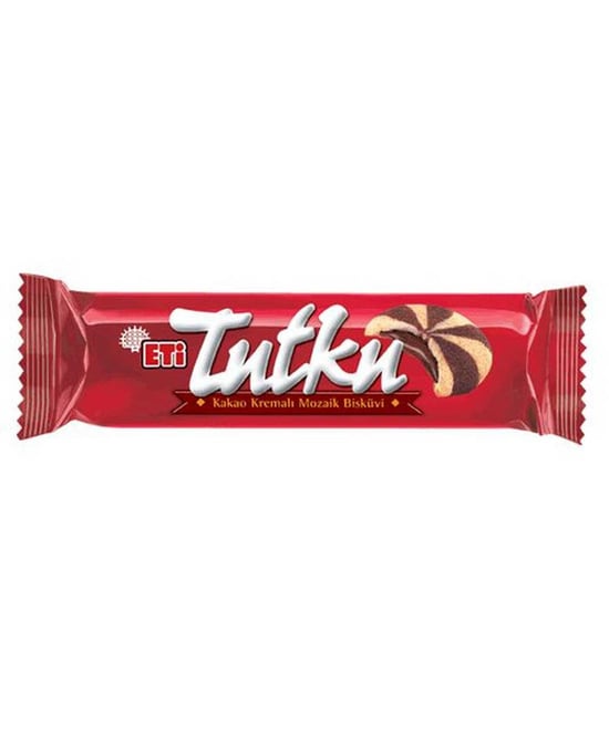 Etki Tutku Bisküvi 100 Gr X 24'lü Paket Kakaolu