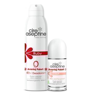 Cıre Aseptıne Set Ruby Deo + Soft Rool-on