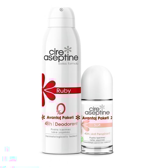 Cıre Aseptıne Set Ruby Deo + Soft Rool-on