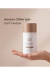 Lajel Premium 3'lü Set Beyaz Duş Kesesi, Peeling Eldiveni, Yüz Kesesi Floş Ipek Normal,orta,hassas Ciltler