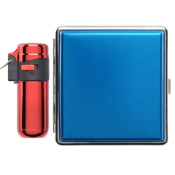 Atomic German Çakmak Tabaka Hediye Seti Mavi Kırmızı