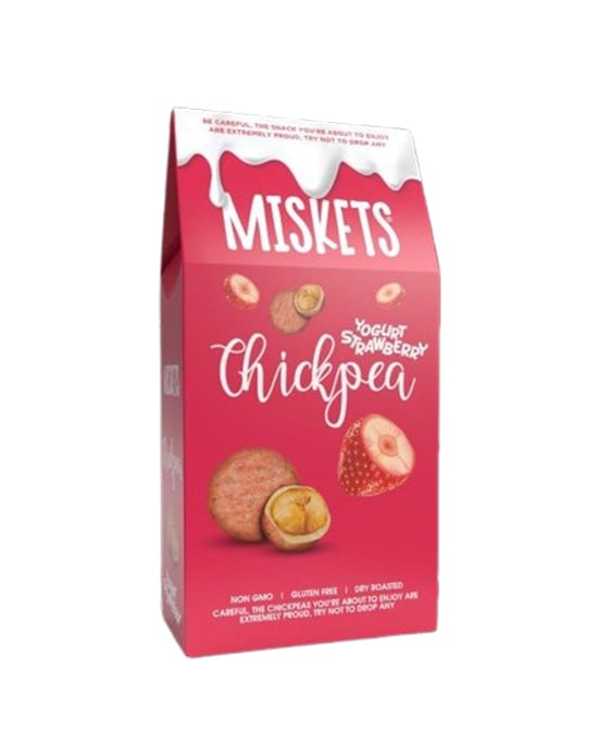 Miskets Çilek Aromalı Leblebi 80 Gr