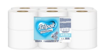 Selpak Professional Touch İçten Çekmeli Tuvalet Kağıdı 12 Rulo 120 Metre