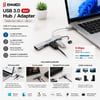 İnura Global Enkado Ekd-uh60 ( Usb 3.0 Giriş ) ( 4in1 ) Usb Çoğaltıcı ( 4 Anahtarlı Port & Hı-speed ) ( Usb 3.0 & Usb 2.0) Hub Adaptör