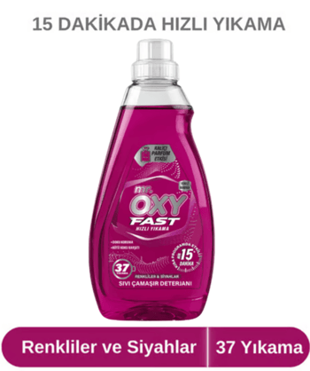 Mr.oxy Fast Renkli Siyah Fusya 1480 Ml