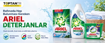 Rafınızda Hep Bulunması Gereken Ariel Deterjanlar