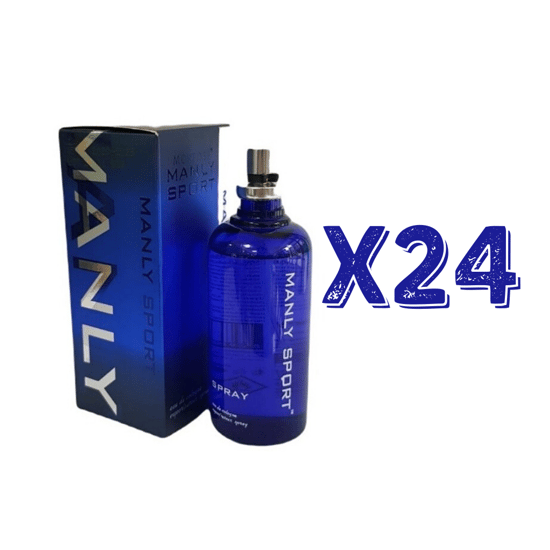 Manly Sport Edc 125 Ml Erkek Parfüm 24 Adet