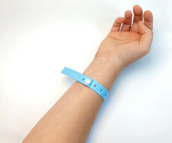 Private 1000 adet Otel Havuz Gece Kulübü Eğlence Mekanı İçin tek Kullanımlık Plastik Otel Bilekliği