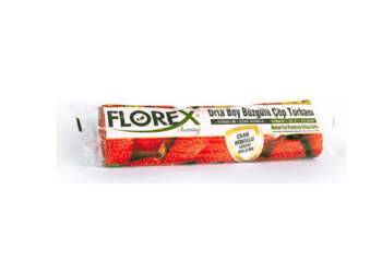 Flodex Büzgülü Çiçek Kokulu Çöp Torbası Orta Boy 25*120