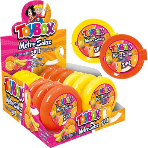 Toybox Metre Sakız 28 Gr Tutti Frutti