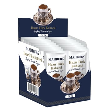 Mahbuba Orta Şekerli Hazır Türk Kahvesi 12x8gr