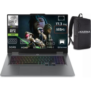 Lenovo Loq 17ırx10 I7-14700hx 83jh006htr-04 24gb 2tb Rtx5070 8gb Freedos 17.3" 165hz Full Hd Gaming