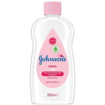 Johnson's Baby Oil 300 ml Pembe