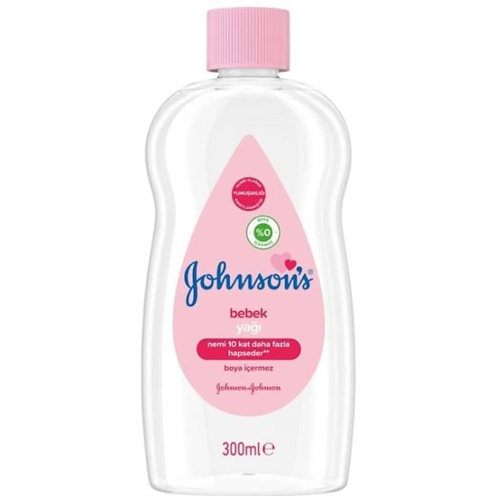 Johnson's Baby Oil 300 ml Pembe
