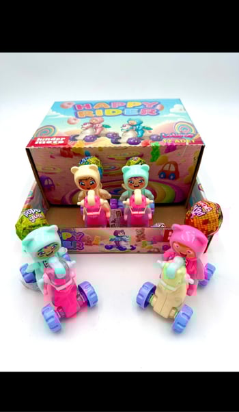 Kinder Motto Happy Rider Lolipop 12li