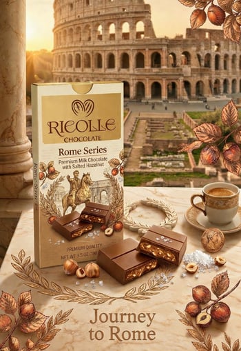 Ricolle Chocalate Rome Series 100 Gr