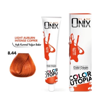 Morfose Onix Saç Boyası 8.44 Açık Kumral Yoğun Bakır 60 Ml