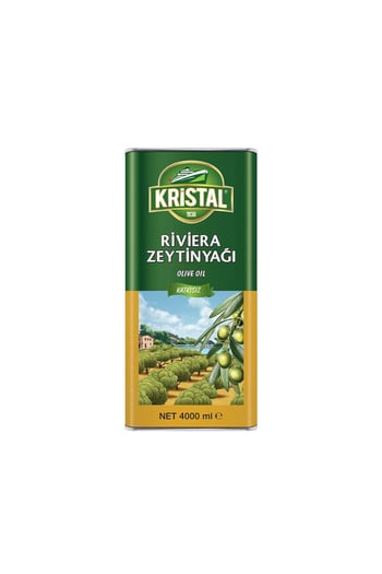 Kristal Riviera Zeytinyağı 4 L Teneke